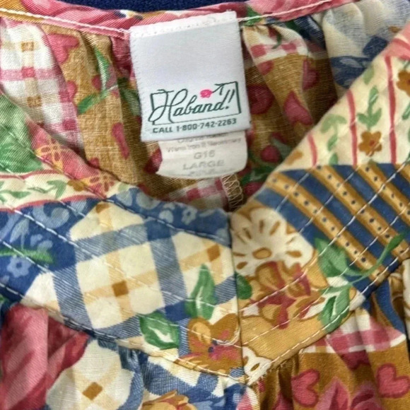 Haband vintage happy homemaker cottage Large floral dress - Picture 4 of 4